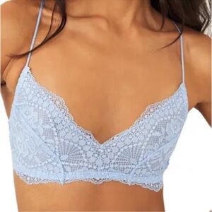 Free People Maya Multiway Bralette in Blue Wisteria size medium